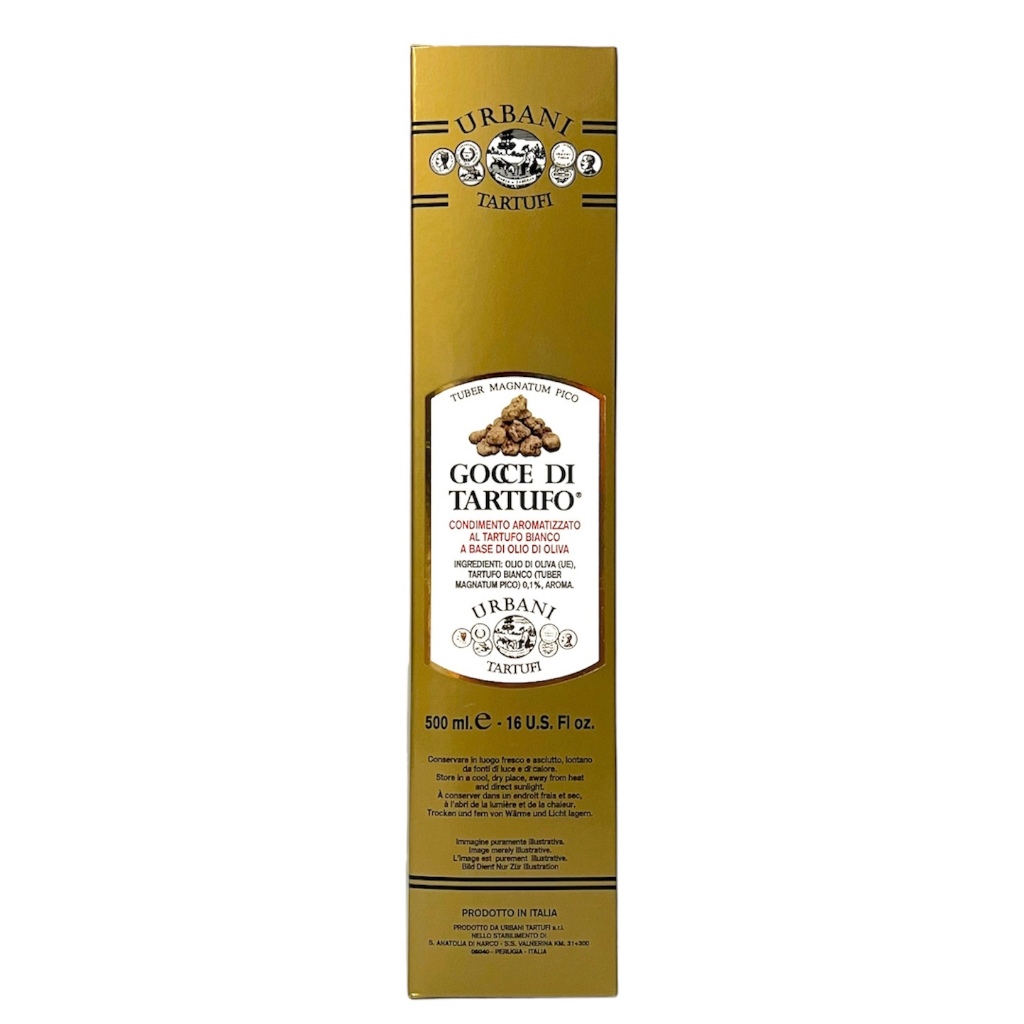 

Urbani White Truffle Oil 500ml - Olive Oil / Minyak Zaitun Truffle