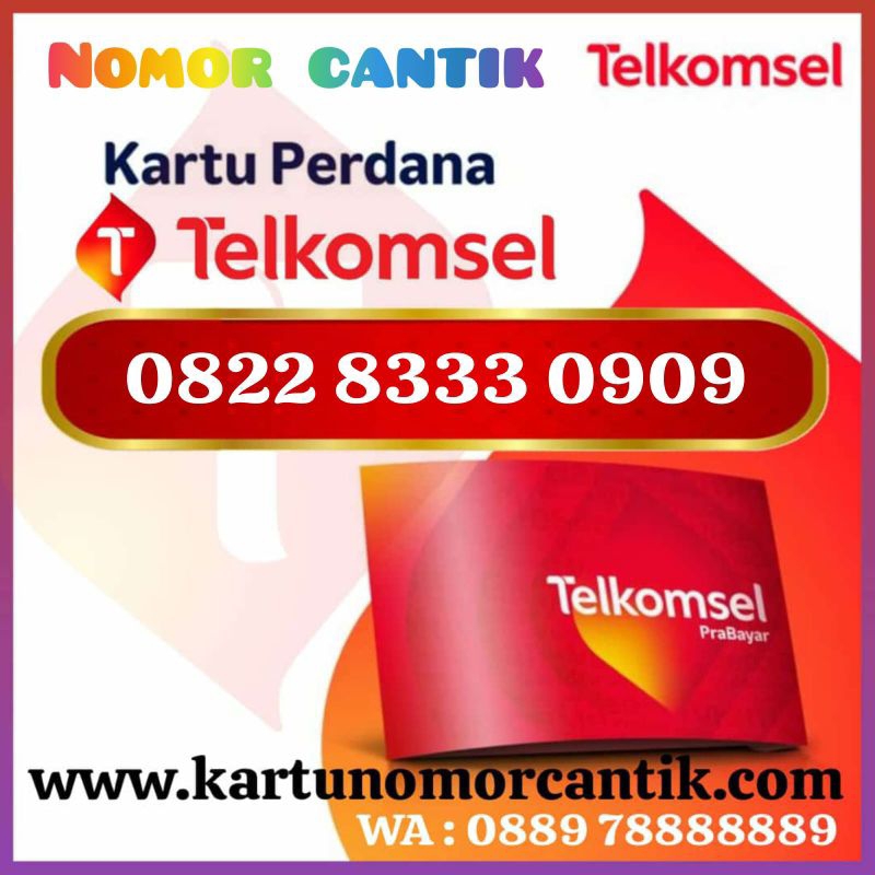 Nomor Cantik Telkomsel 0909 / 333 0909