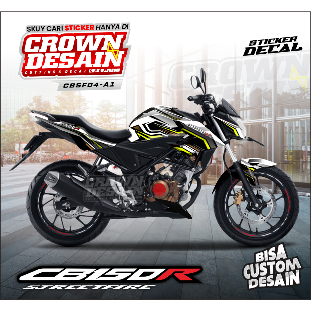 DECAL STIKER CB150R FACELIFT FULLBODY - AKSESORIS MOTOR SPORT - STICKER CB150 R - CBSF