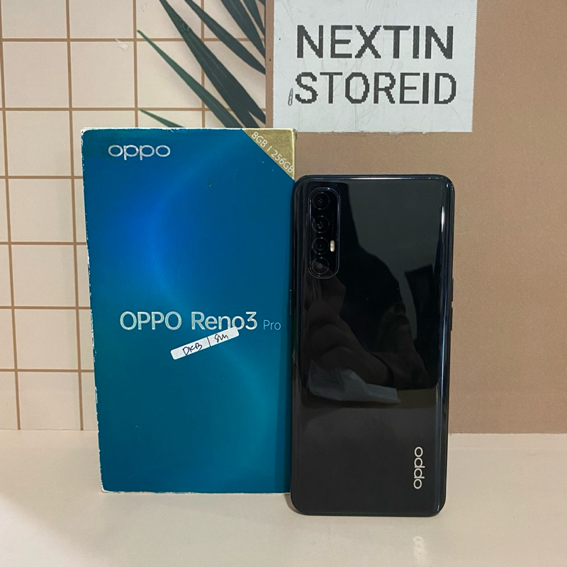 OPPO RENO 3 PRO 8/256 SECOND FULLSET ORIGINAL