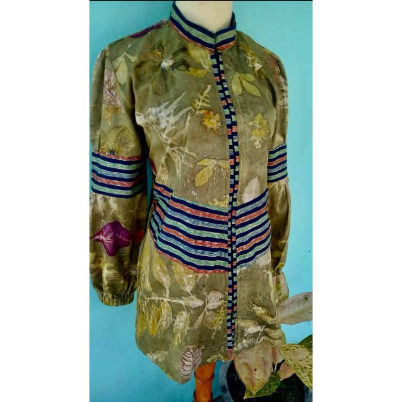 Baju batik ecoprint