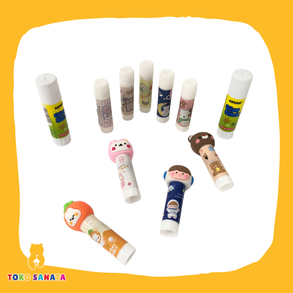 

TOKOSANATA - Lem Putar Glue Stick Batang Motif Random