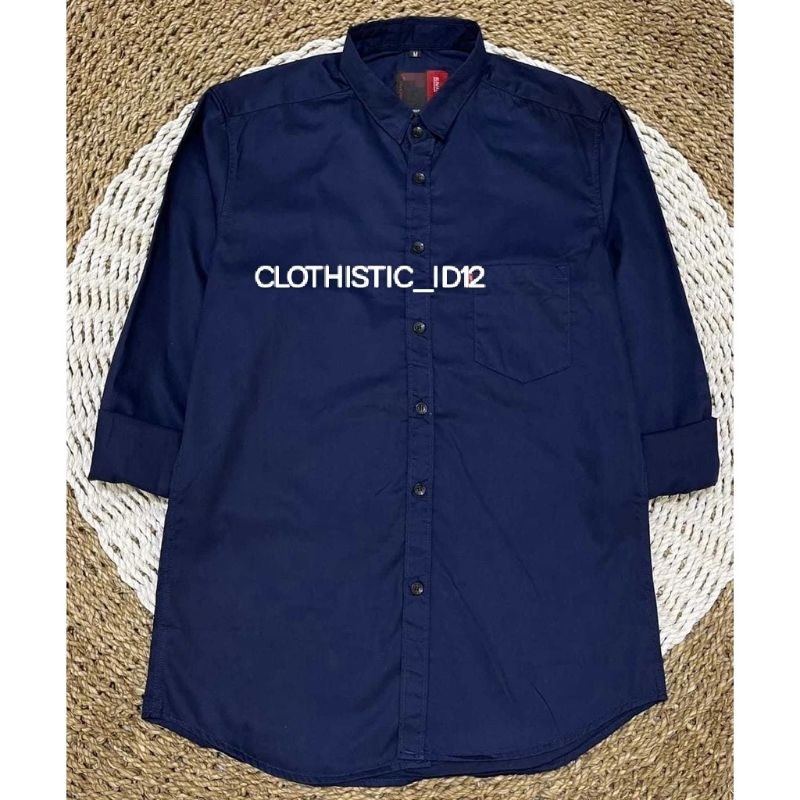 Kemeja polos lengan panjang/Kemeja pria keren/Kemeja panjang pria polos/Kemeja panjang pria keren/Ke