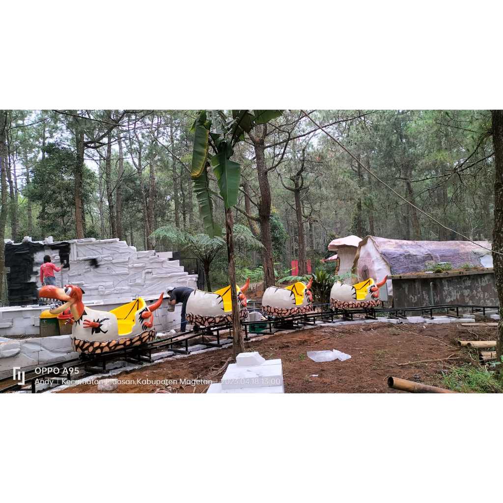 ODONG ODONG KERETA LANTAI DINO SINGLE