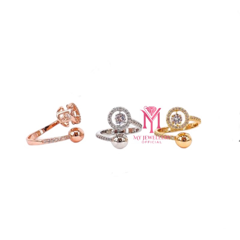 Myjewelleryofficial - Cincin Dancing Stone Premium