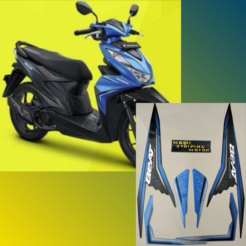 striping original Honda beat iss tahun 2021