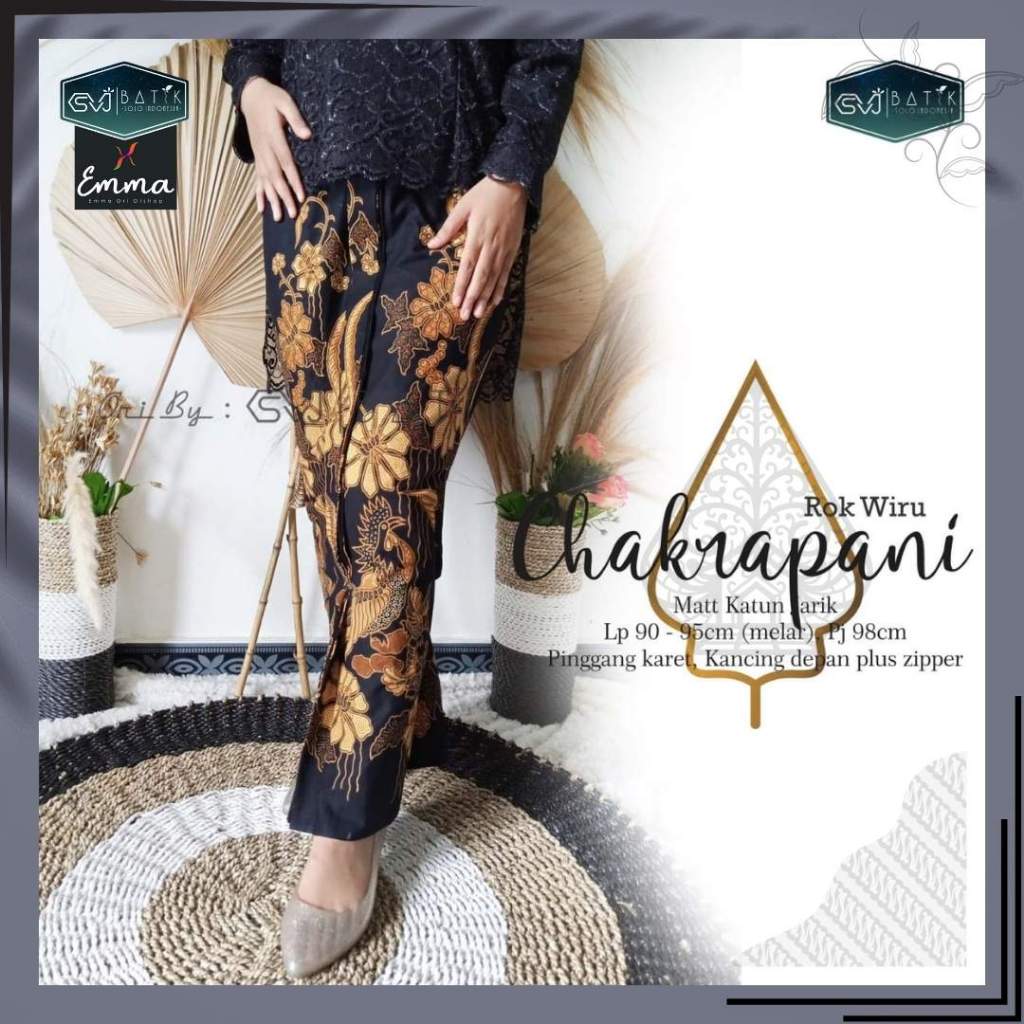 ROK SPAN ROK WIRU ROK LILIT FORMAL ROK Kondangan Motif Batik Nyaman & Elegan Asli Solo ORI by SVJ