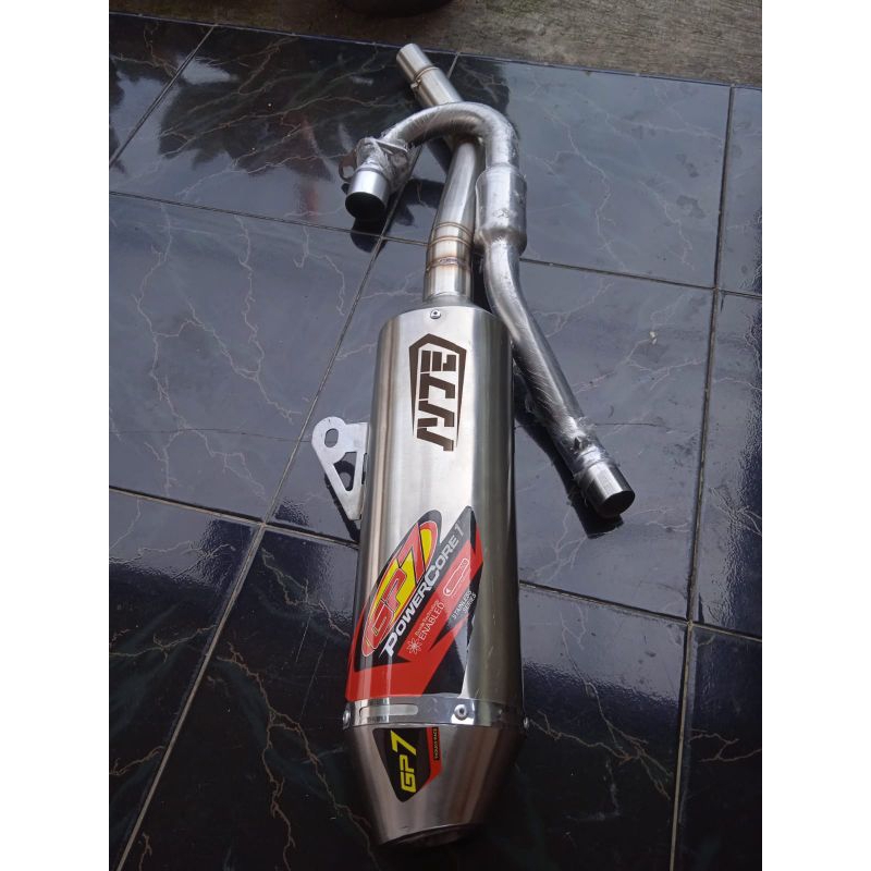 Knalpot GP 7 Original KLX,Dtracker,CRF,Wr155,Viar cross 150 fullset