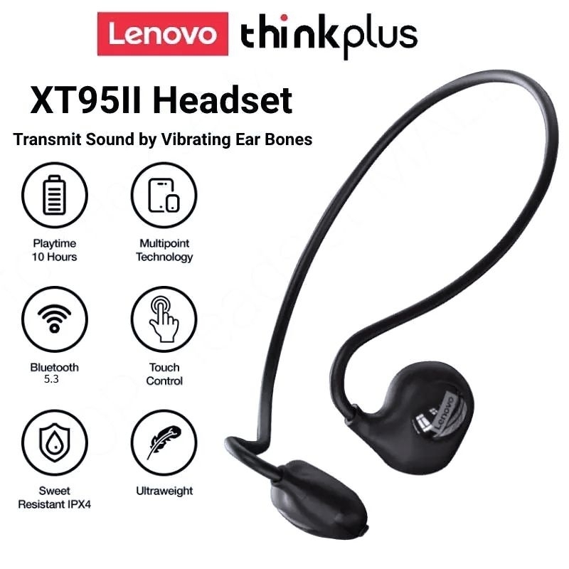 Lenovo Thinkplus XT95ii Bluetooth Headset TWS 5,3 bone conductor