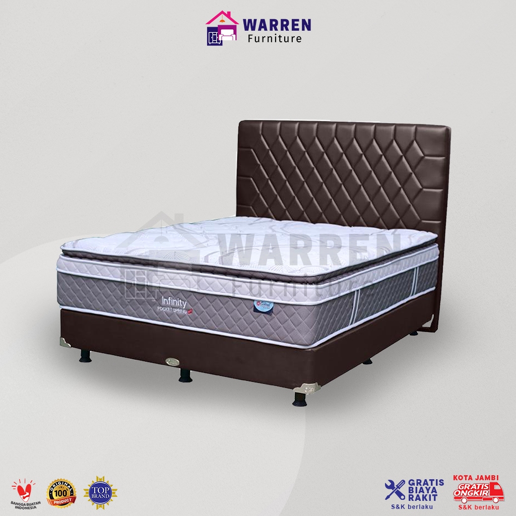 Springbed Central Infinity/Kasur Central infinity - Central Springbed - Full Set/Hanya Martas saja