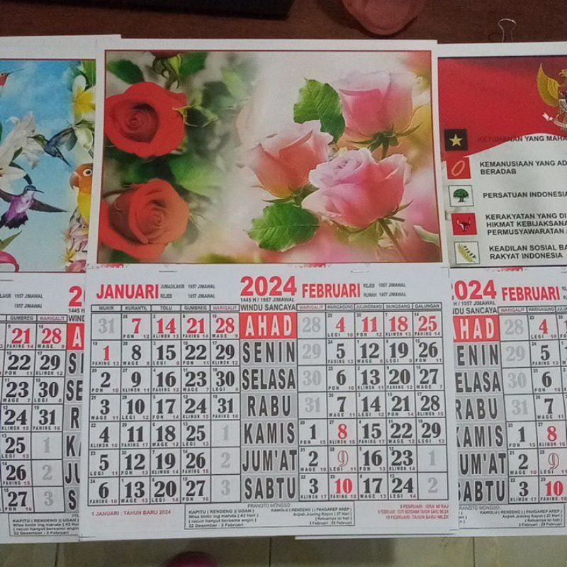 

BARU Kalender dinding jawa 2025 gambar random