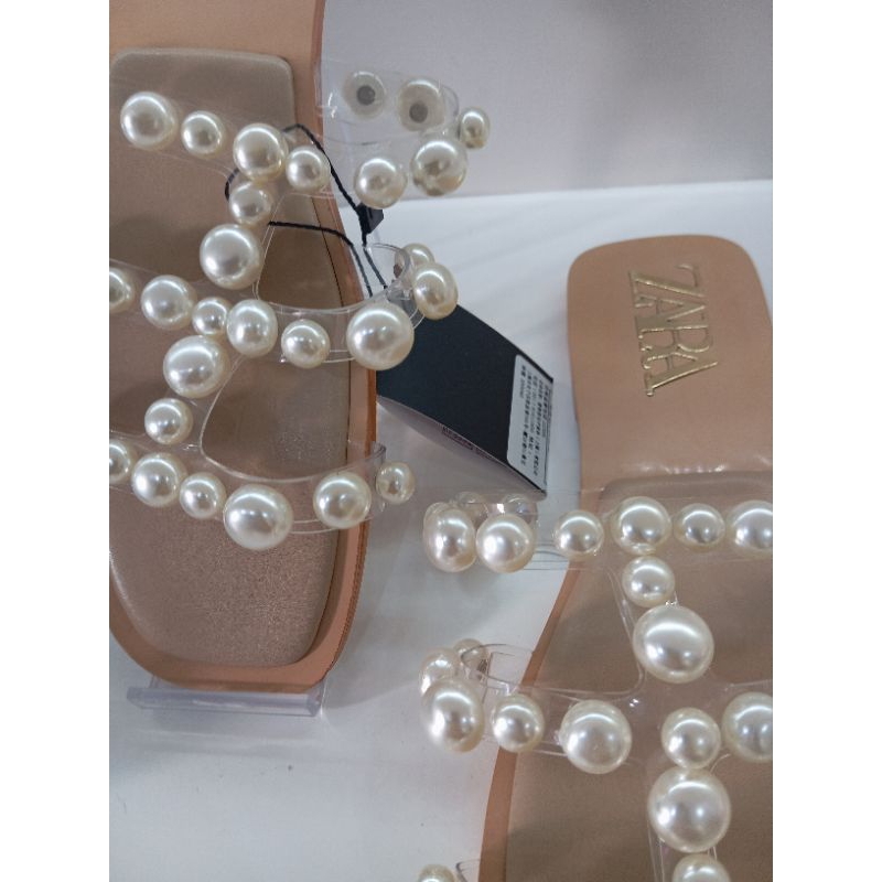 sandal telpek zr full mutiara