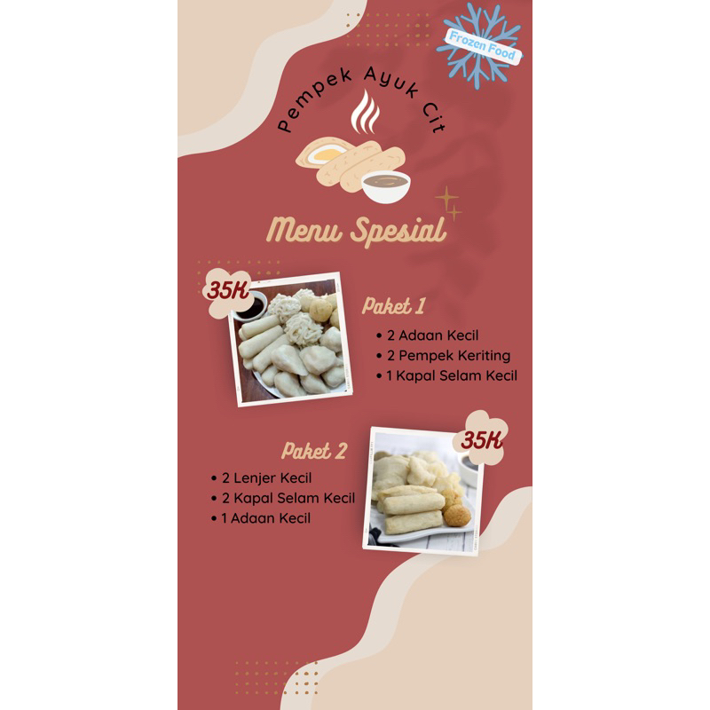 

PEMPEK PALEMBANG ( IKAN TENGGIRI ASLI )