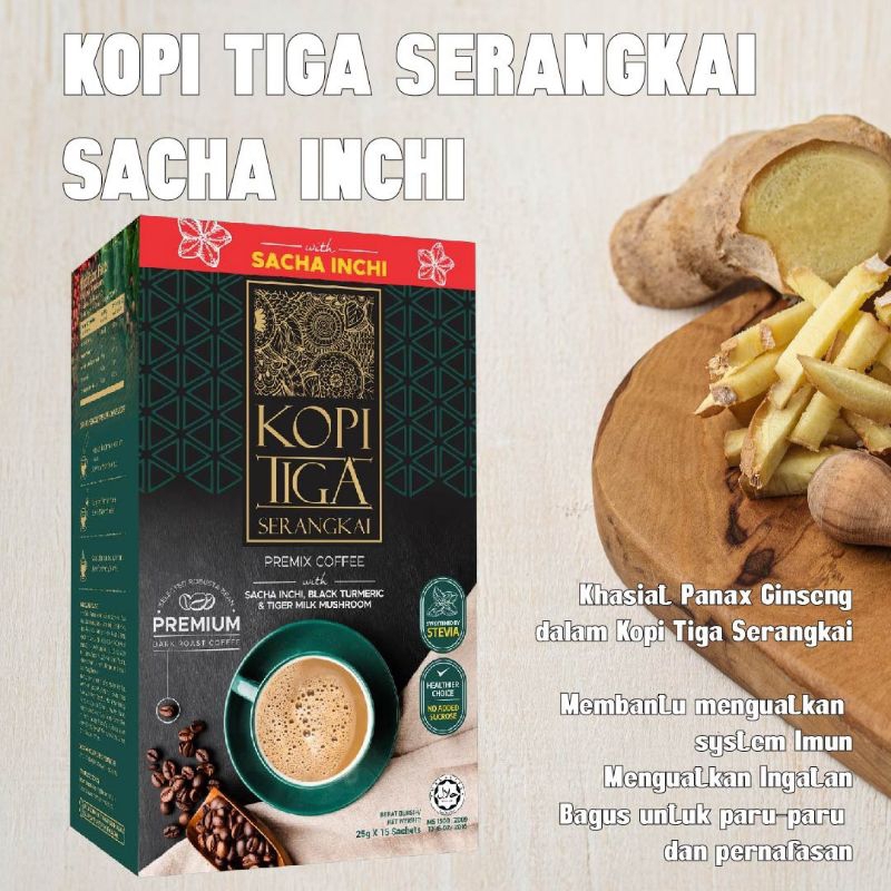 

ECER SACHET KOPI STAMINA KOPI TIGA SERANGKAI 100% ORYGINAL