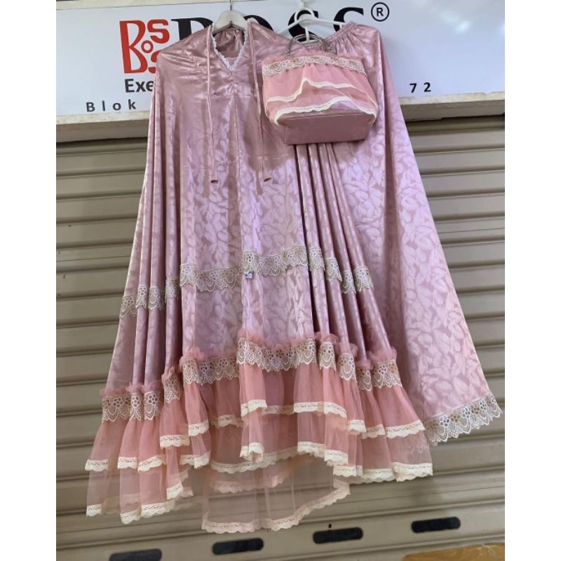 mukena zivana armaany jacquard