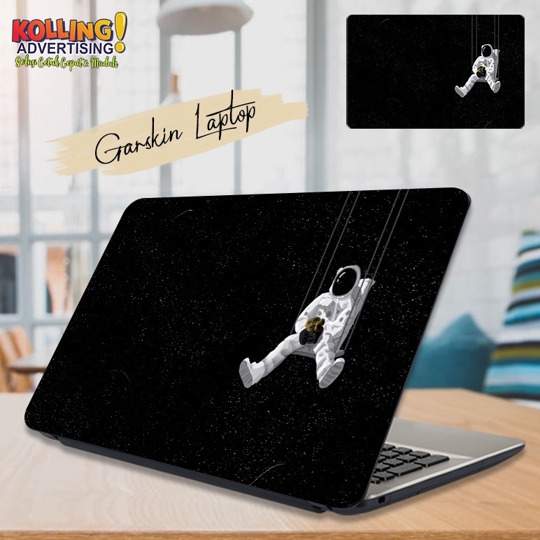 Ready.. Garskin Laptop Astronaut 4k Dark 90