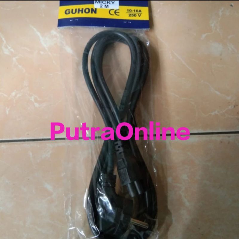 Kabel Micky Mouse Panjang 2meter Merek GUHON Kualitas Bagus