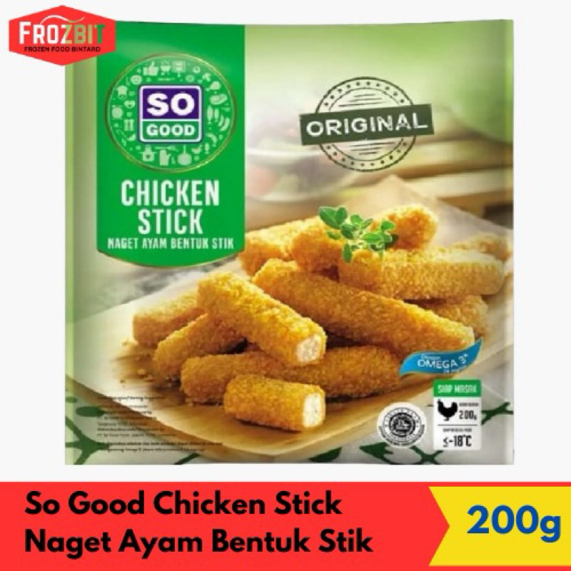 

SO GOOD CHICKEN STICK 200 GR