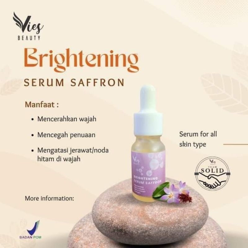 Serum Brightening Safron Viees BPOM