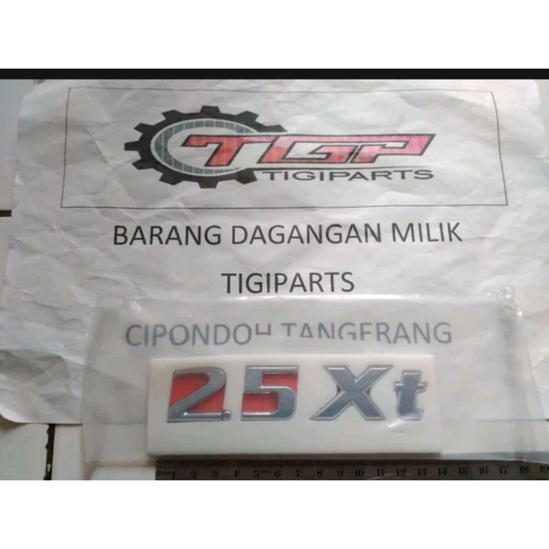 Emblem 2.5XT 2.5 XT Nissan Xtrail X-Trail