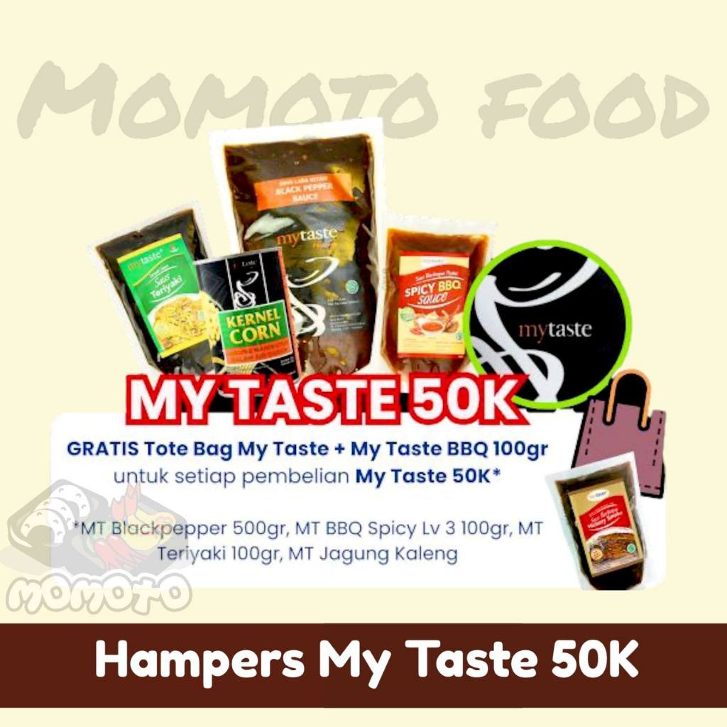 

Paket Hampers My Taste Saus Halal 50K Korean Barbeque Korbeq BBQ