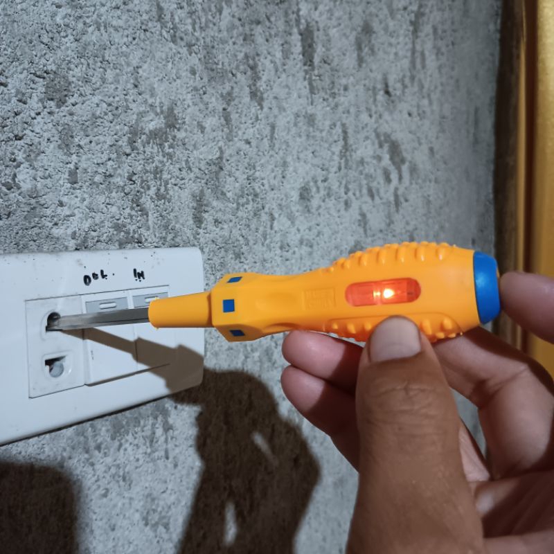 obeng tespen besar bolak balik +- plus minus