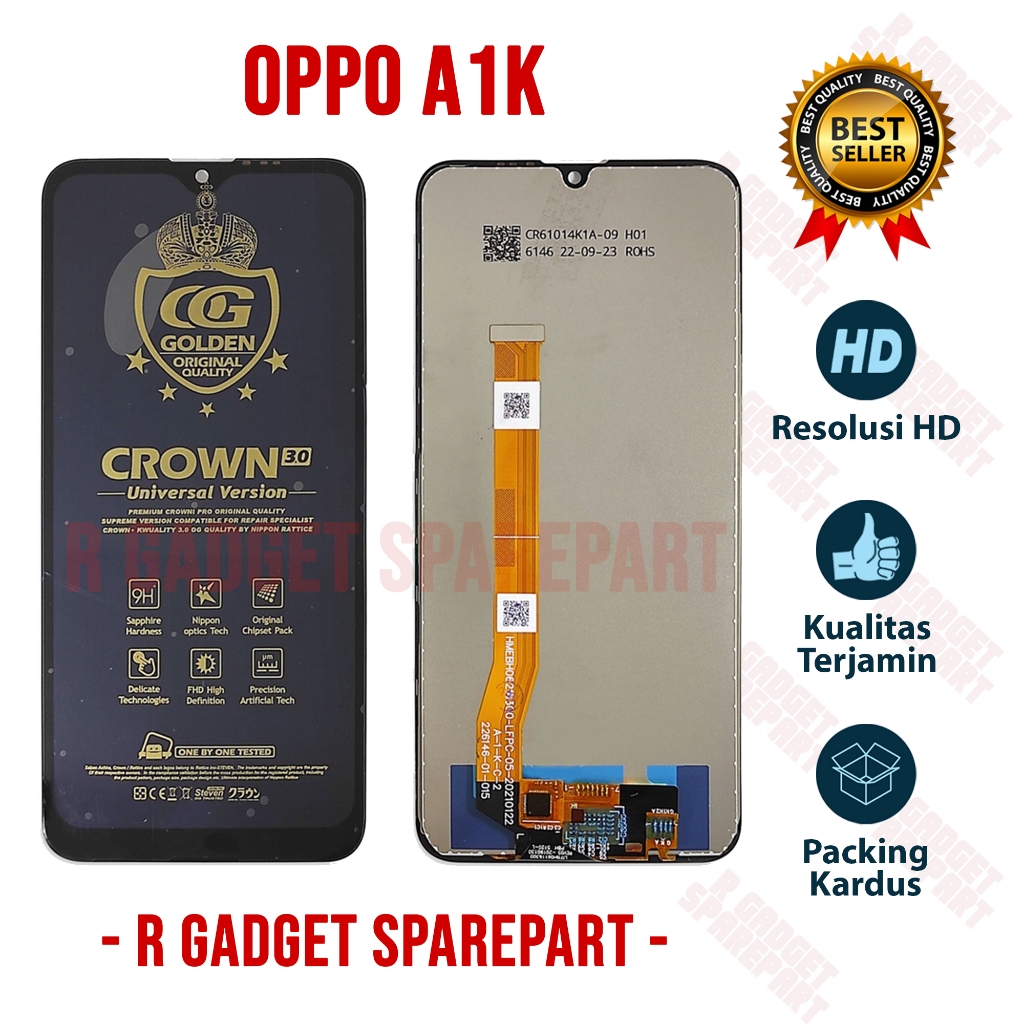 Lcd Oppo A1K Original OEM Quality / Lcd Touchscreen Oppo A1K
