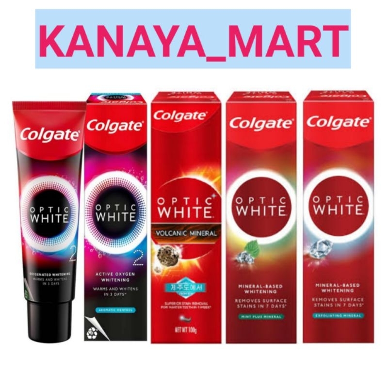 COLGATE Optic White Tootphase Whitening Ukuran 100 Gr