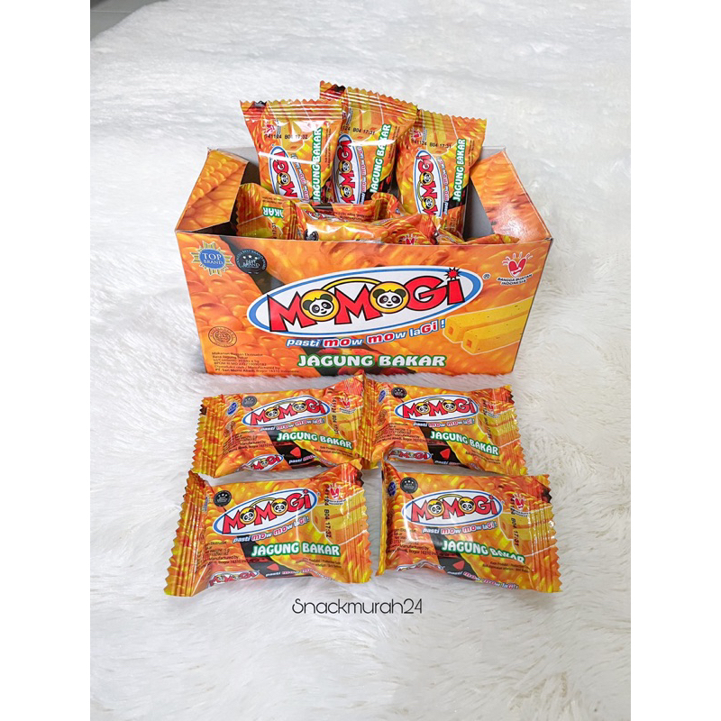 

MOMOGI Coklat/Jagung Bakar/Keju/Capucinno- Isi 20pcs @5gr