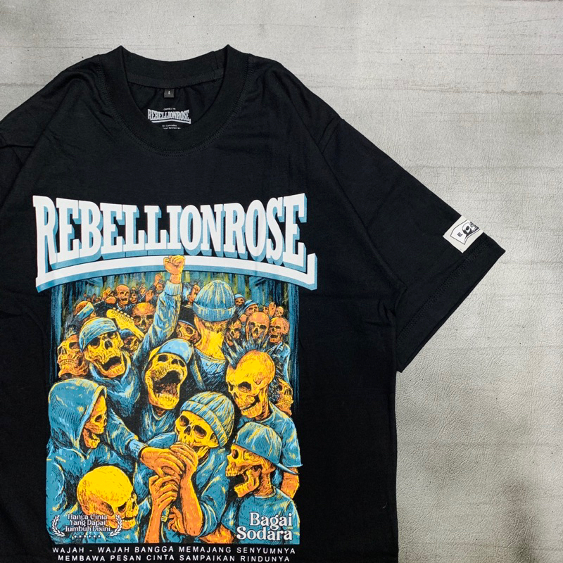 [HOT] Tshirt Rebellion Rose - Bagaisodara Official Merchandise