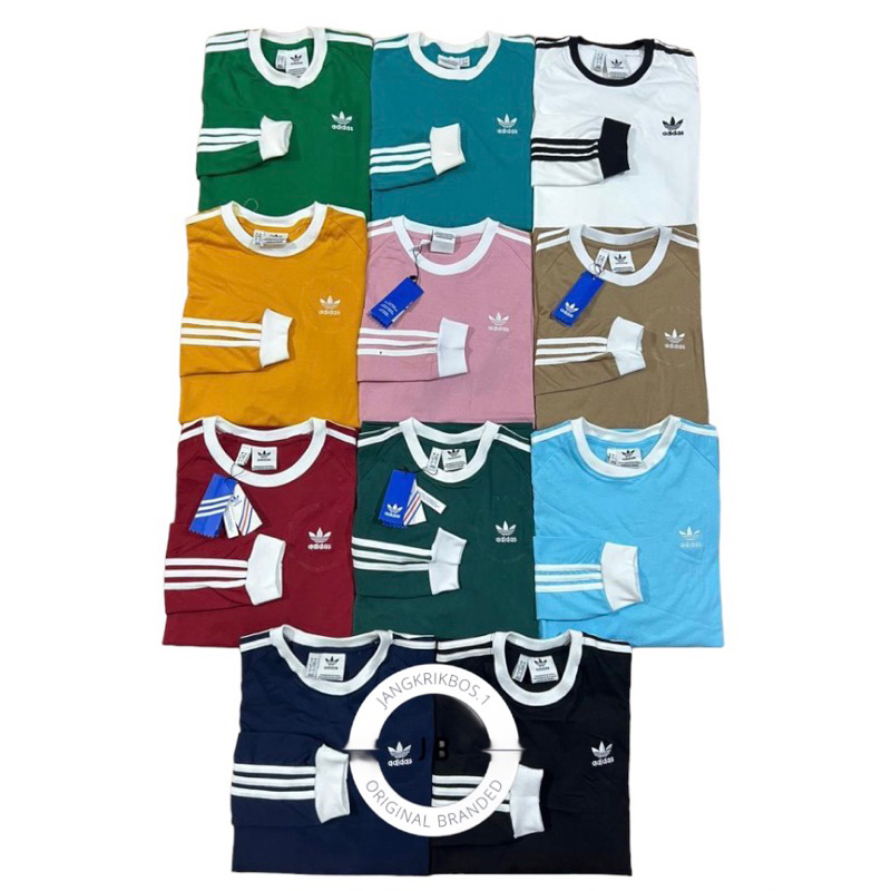 KOAS LONGSLVE AD1D4S BRANDED || KOAS LENGAN PANJANG COWOK || KAOS LENGAN PANJANG PRIA