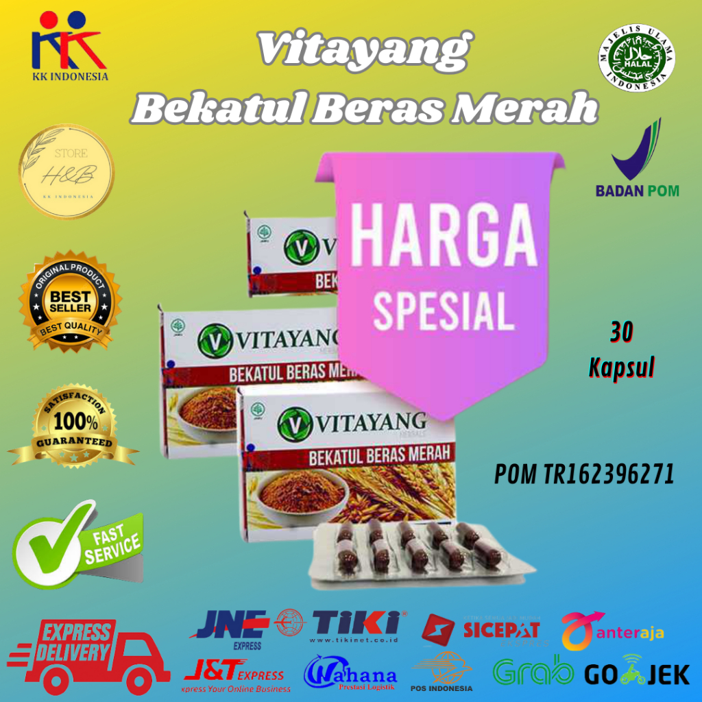 

Obat Kolestrol LDL Bekatul Beras Merah Suplemen makanan herbal alami terbaik cegah penyumbatan pembuluh darah
