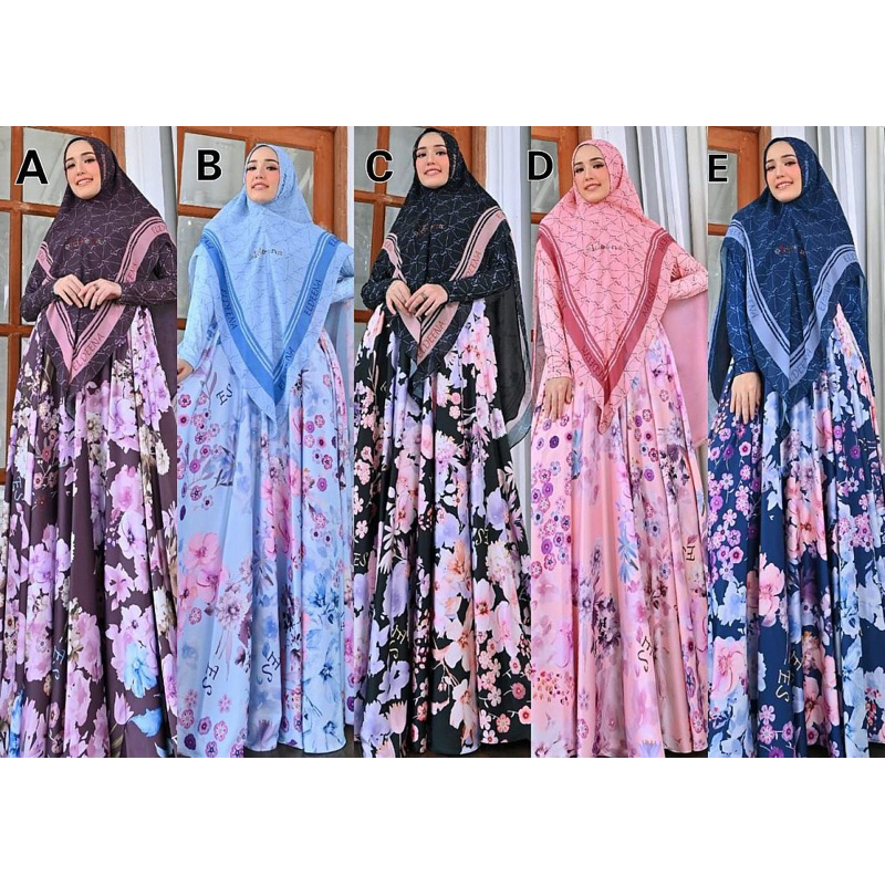 Zalova series by Eldeena syar'i/Gamis syar'i premium by Eldeena syar'i