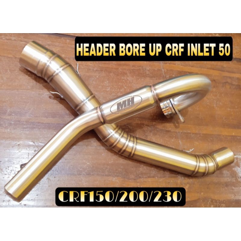 leher bore up crf150 bending [TERMURAH] original mhracingproject - full stainless leher knalpot bore