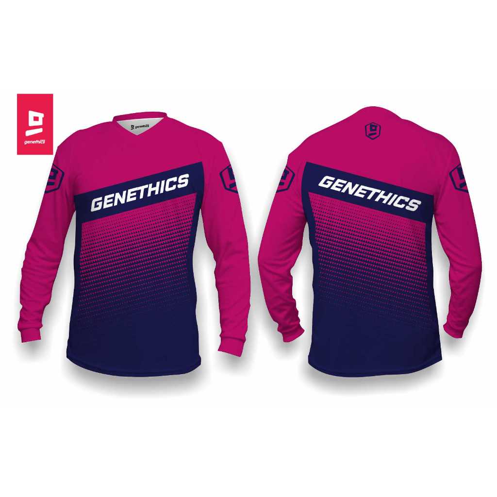 JERSEY SEPEDA DOWNHILL / MTB GENETHICS - JERSEY CUSTOM - DH23-044 - JERSEY DOWNHILL - JERSEY MTB