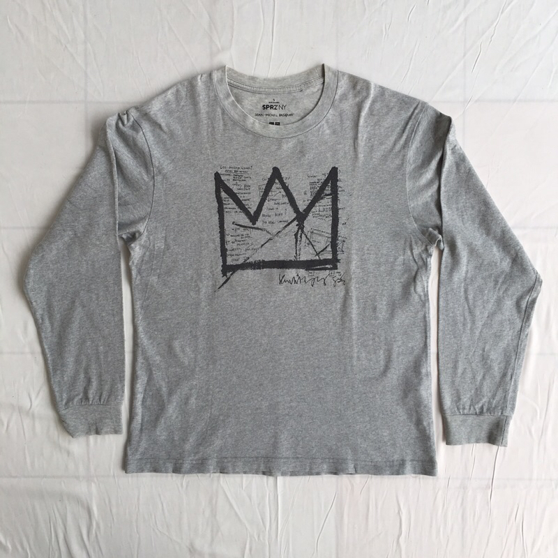 Longsleeve uniqlo jean michel basquiat