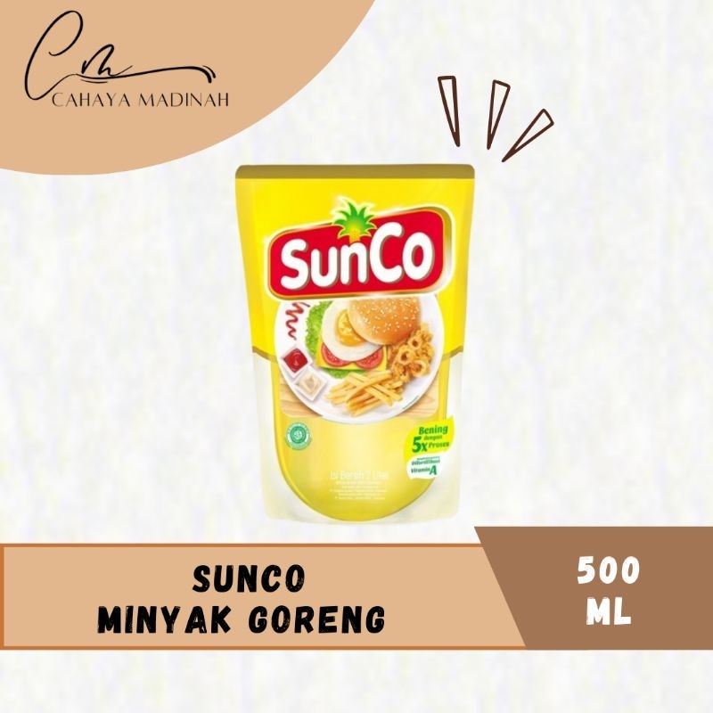 

CM // Minyak Goreng Sunco Kemasan Refill 500 mL