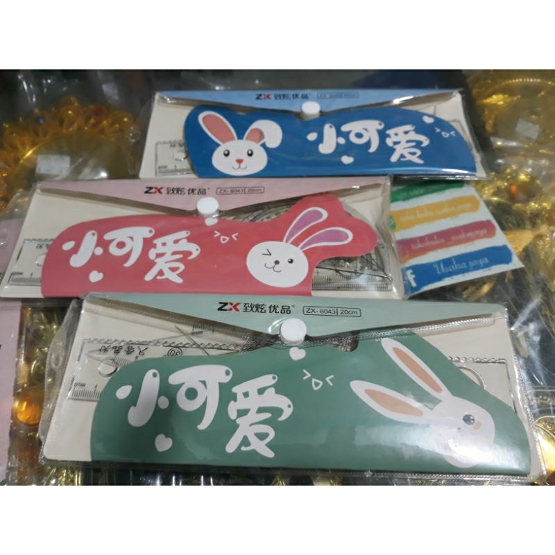 

Penggaris 1 set isi 4 pcs