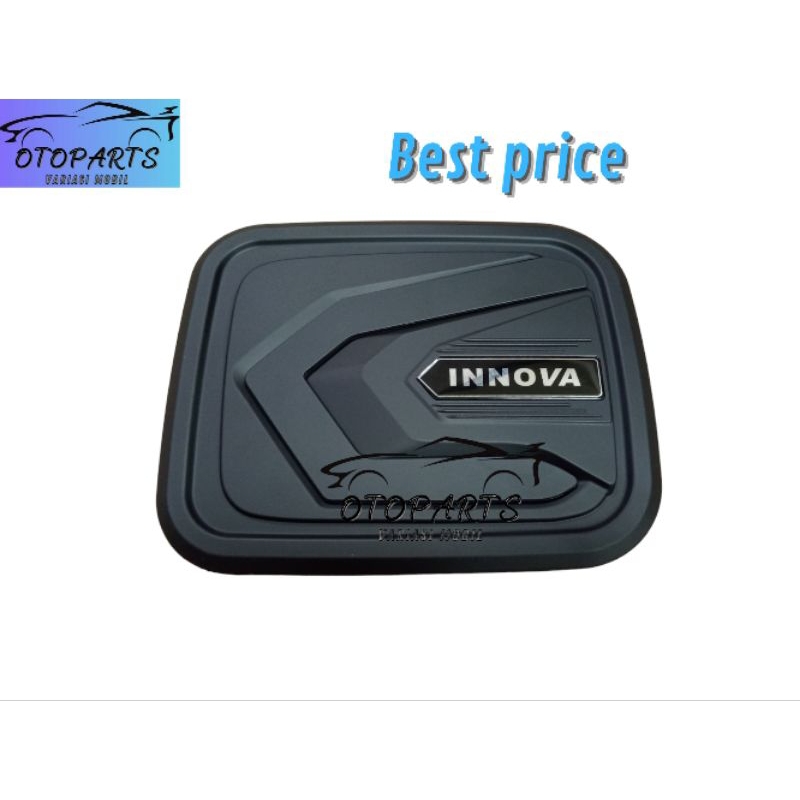 TANK COVER INNOVA 2004-2015 HITAM DOFF R LINE/AKSESORIS INNOVA R LINE