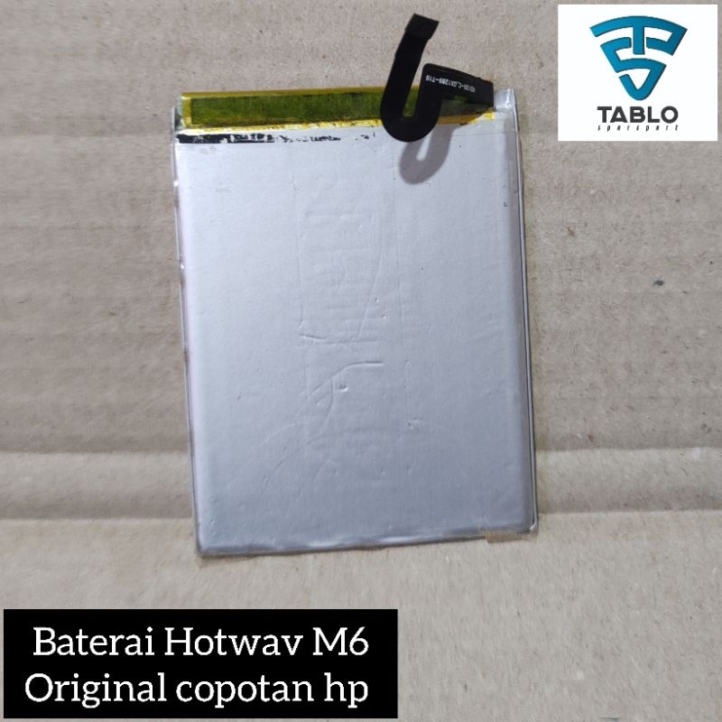 baterai batre battery hotwav m6 second original copotan hp bergaransi
