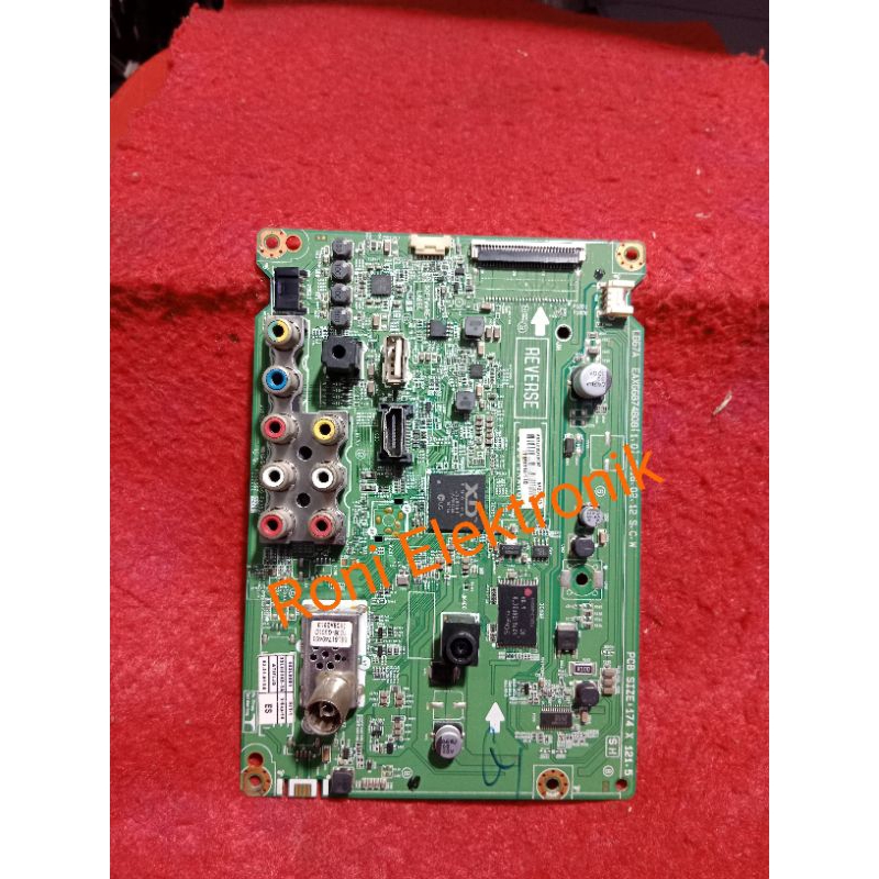LG 32LH510D-TA MAINBOARD TV LED MOTHERBOARD MESIN TV LED LG 32LH510