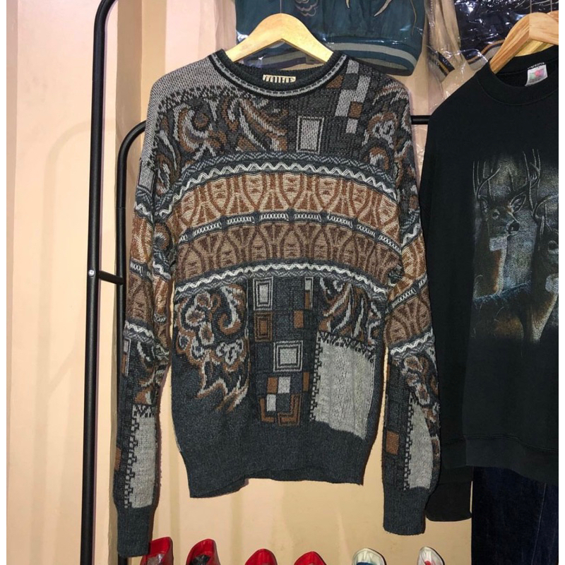 Bundle Sweater Knittwear / Marcazzani / Coogi Style dan Topi Polo Bear