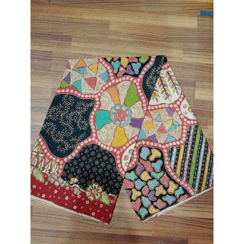 Kain batik full tulis canting asli motif sekar jagad warna colet jogjaan soloan pekalongan bagus unt