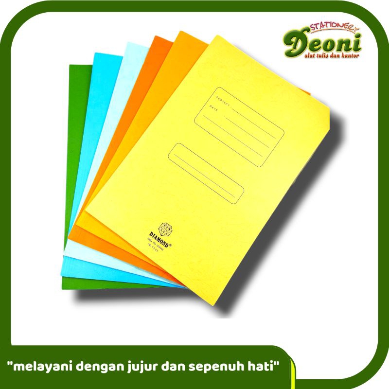 

Diamond Map Kertas Polos / Stopmap Kertas Banyak Warna ( 1 Pack / 50 Lembar )