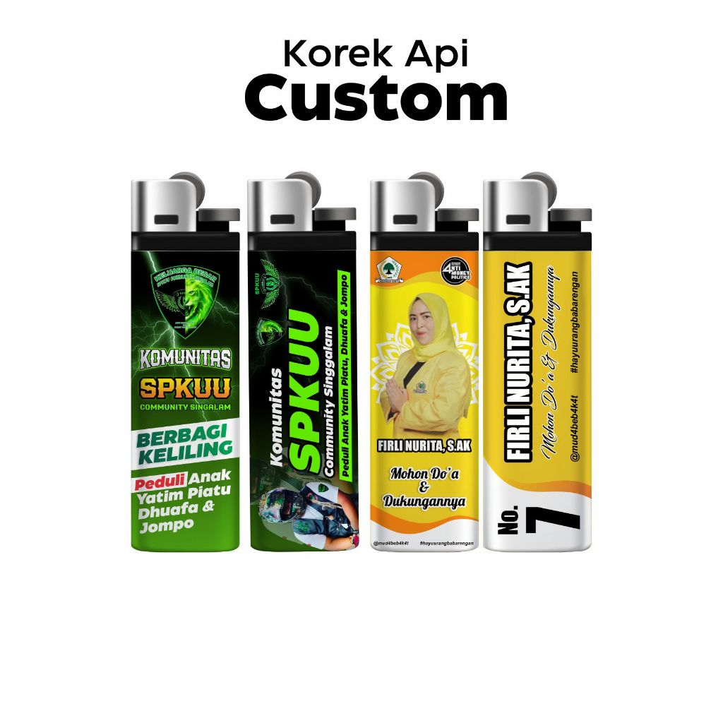 SOUVENIR KOREK API CUSTOM || KOREK MURAH || SOUVENIR PERNIKAHAN
