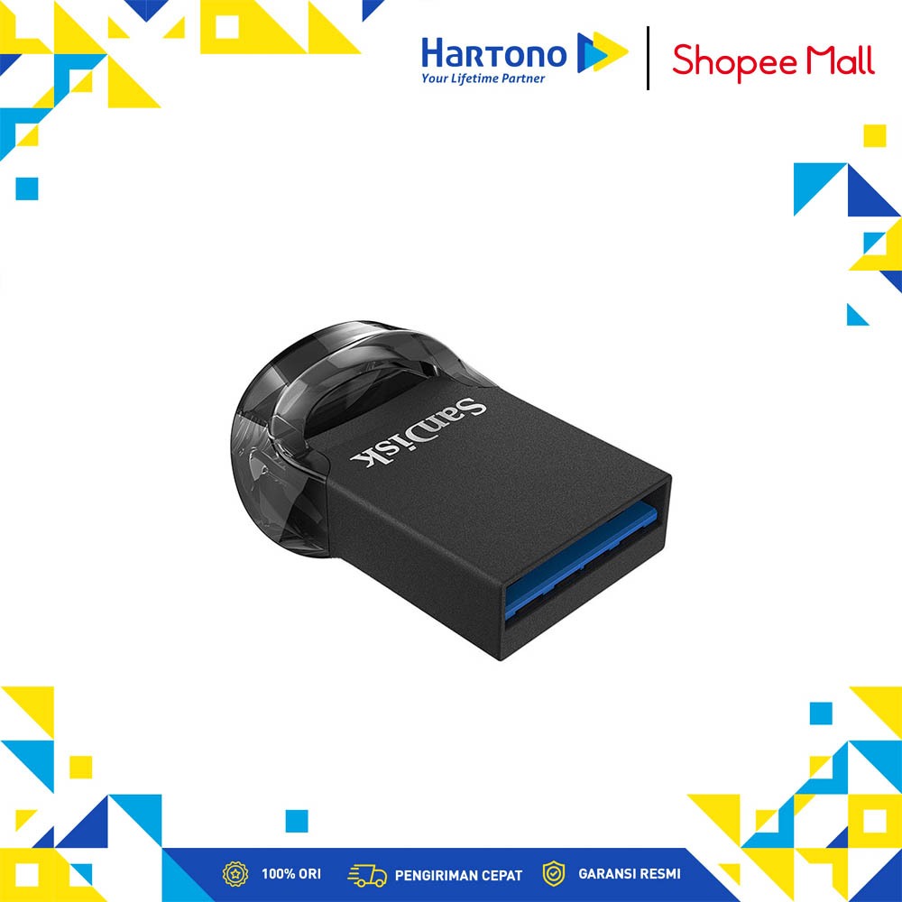 Sandisk Ultra Fit CZ430 128GB Flashdisk USB 3.1 SDCZ430-128G-G46