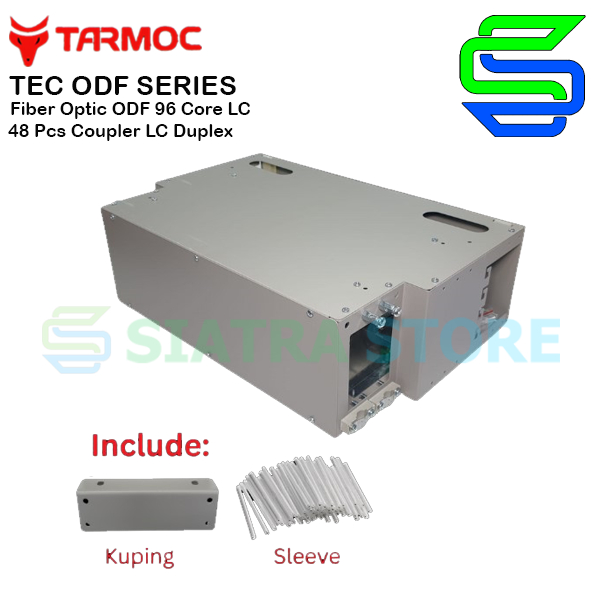 Fiber Optic ODF/OTB 96 Core LC Lengkap Rackmount | ODF 96C LC