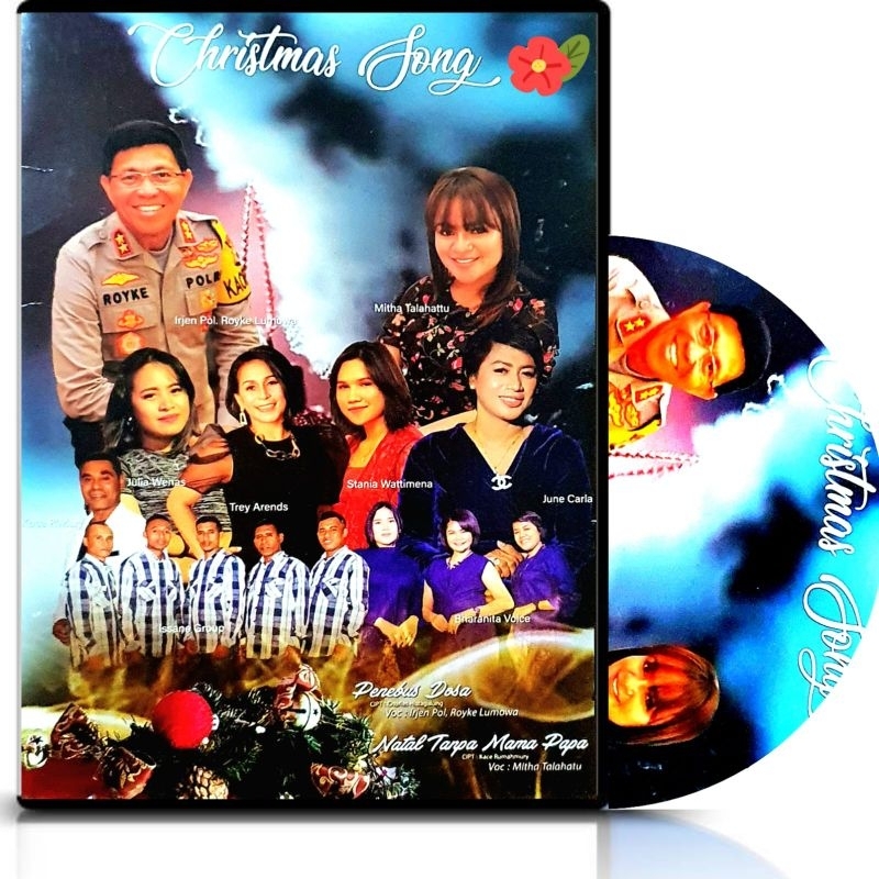 KASET VCD CHRISTMAS SONG RAJA DAMAI-LAGU LAGU NATAL-CD LAGU NATAL-LAGU NATAL 2023-LAGU NATAL-DVD LAG