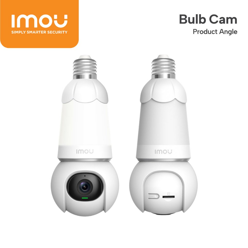Imou Bulb Camera 3MP Two Way Talk Human &amp; Vehicle Detection