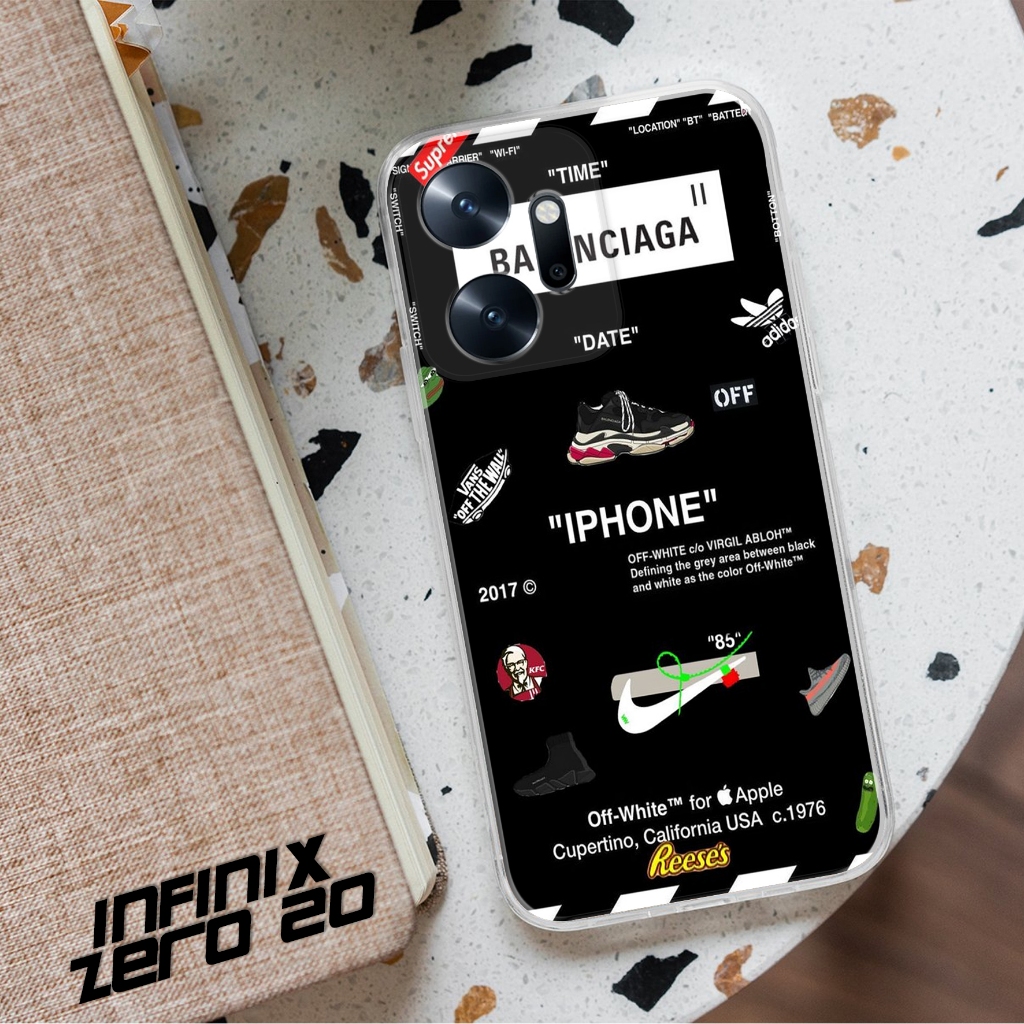 Case INFINIX ZERO 20 - Casing INFINIX ZERO 20 Terbaru 2023 MIRACLE CASE [ MOTIF 11 ] Silikon INFINIX